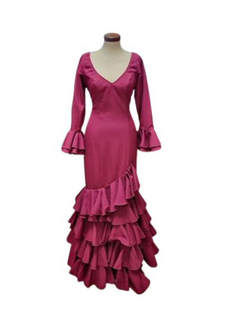 Size 48. Flamenco dress model Lolita. Bougainvillea